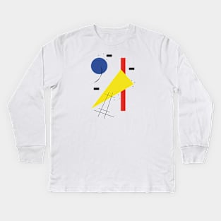 Geometric Kids Long Sleeve T-Shirt